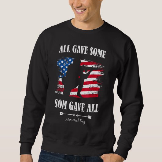 Sweatshirt Tous ont donné certains ont donné tous les vétéran (Devant)