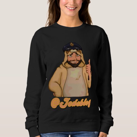 Sweatshirt Tous Saluer Le Sloth Capitaine (Devant)
