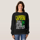 Sweatshirt Tout Capoeira Mieux (Devant entier)