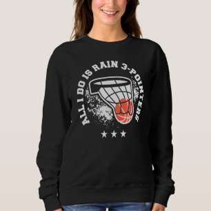 Sweatshirt Tout Ce Que Je Fais, C'Est De La Pluie 3 Pointeurs