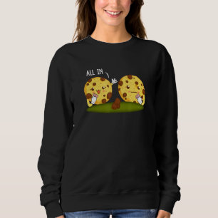 Sweatshirt Tout Dans Poker Chemise Chocolat Chip Cookie
