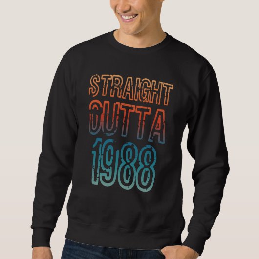 Sweatshirt Tout droit sorti de 1988 (Devant)