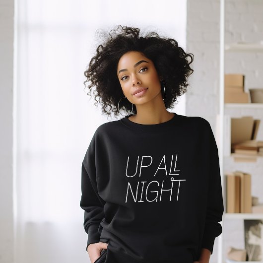 Sweatshirt Tout le soir Nouvelle maman