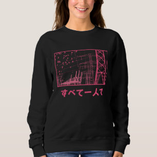 Sweatshirt Tout seul Japonais/esthétique Japon Ville/Kawaii