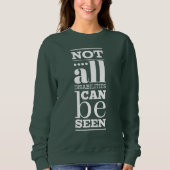 Sweatshirt Toutes les déficiences ne sont pas visibles T-shir (Devant)