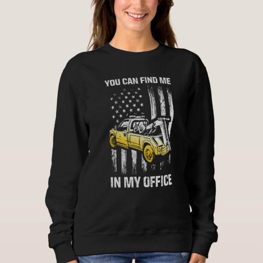 Sweatshirt Tow Trucker Tow Truck Driver Tow Operator Breakdow (Devant)