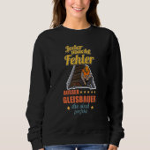 Sweatshirt Track builder rail worker construction employees p (Devant)