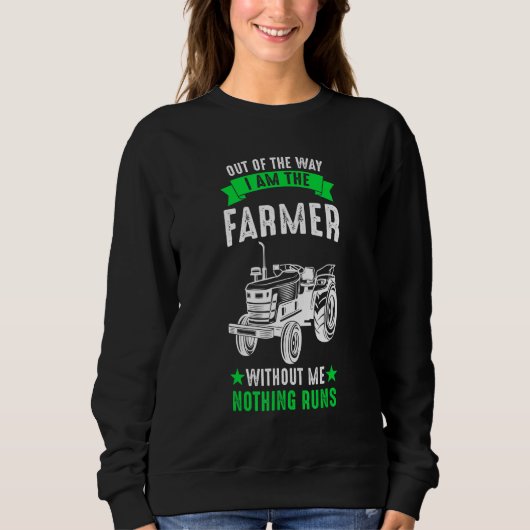 Sweatshirt Tracteur agricole (Devant)