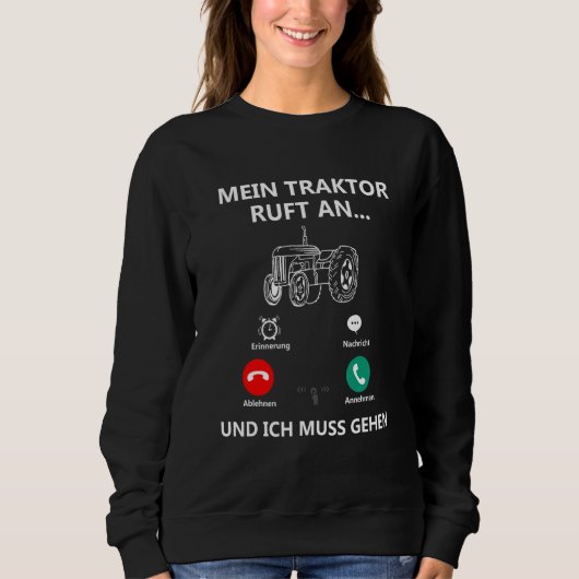 Sweatshirt Tracteur & Tractor Sayers Farm & Farmer (Devant)