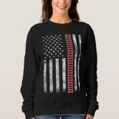 Sweatshirt Train Railway Fan Railfan Model Railroad USA Ameri (Devant)
