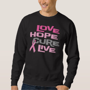 Sweatshirt Traitement d'espoir d'amour vivant