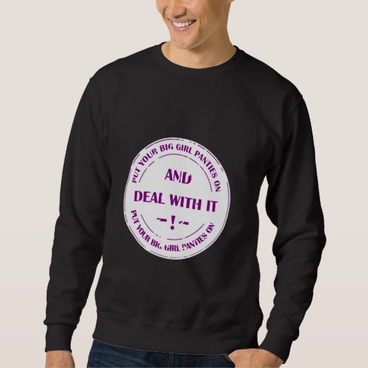 Sweatshirt traiter la pression (Devant)