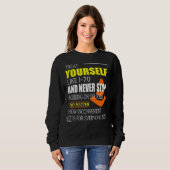 Sweatshirt Traitez-Vous Comme I 70 Funny Interstate 70 Colu (Devant entier)