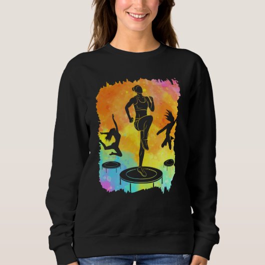 Sweatshirt Trampoline Jumping Trampoline Gymnastics  19 (Devant)
