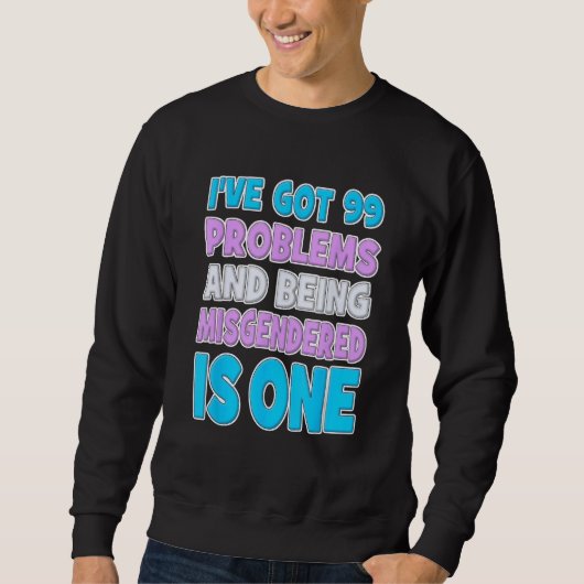 Sweatshirt Transgenre Trans FTM MTF Drôle Cadeau Transsexuel (Devant)
