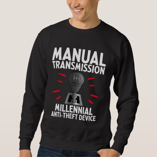 Sweatshirt Transmission manuelle Périphérique antivol milléna (Devant)