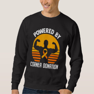 Sweatshirt Transplant Oeil - Alimenté Par Cornea Donation Cor
