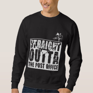Sweatshirt Transporteur de courrier de détresse vintage Poste