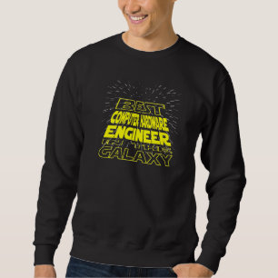 Sweatshirt Travail Cool Galaxy de l'ingénieur informatique