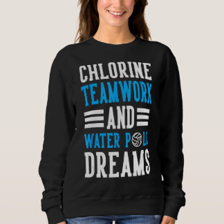 Sweatshirt Travail D'Équipe De Chlorine Et Rêves De Polo D'Ea