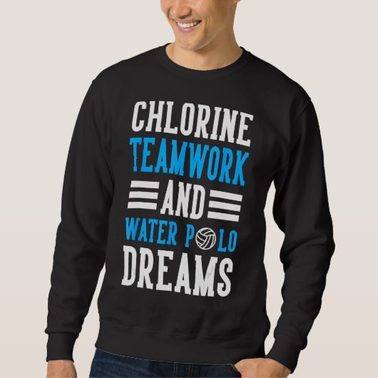 Sweatshirt Travail D'Équipe De Chlorine Et Rêves De Polo D'Ea (Devant)