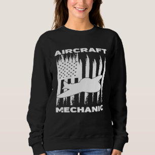 Sweatshirt Travail des aéronefs de mécanique mûre