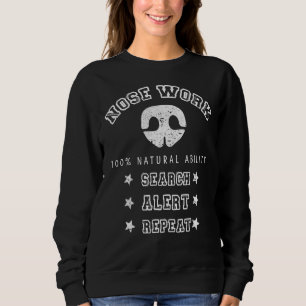 Sweatshirt Travail du nez Entraînement du sport de chien Odeu