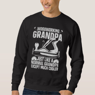 Sweatshirt Travailleur du bois pour hommes Grand-père menuisi