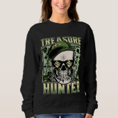 Sweatshirt Treasure Hunter Metal detector Graffiti Detectoris (Devant)