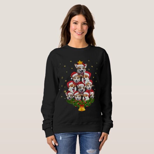 Sweatshirt Tree de Corgi (Devant entier)