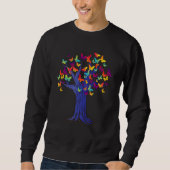 Sweatshirt Tree Of Life Crown Forest Love Trees (Devant)