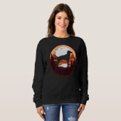 Sweatshirt Trek Walker Coonhound Dog Retro 2 (Devant entier)