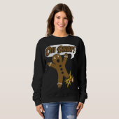 Sweatshirt Trendy Christmas Gingerbread Man Oh Snap! (Devant entier)