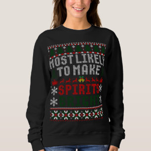 Sweatshirt Très Probable De Rendre Les Esprits Bright Funny N