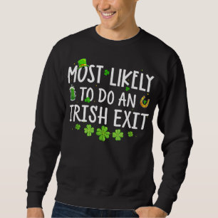 Sweatshirt Très Probable De Sortir Irlandais