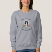Sweatshirt Tri Couleur Cavalier Spaniel Perte de animal de co (Devant)