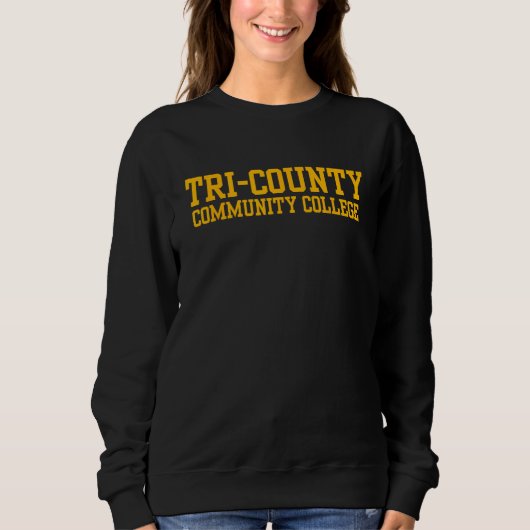 Sweatshirt Tri-County Community College (Devant)
