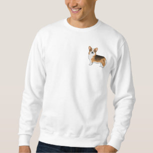 Sweatshirt Tri Pembroke Welsh Corgi Standing Chien