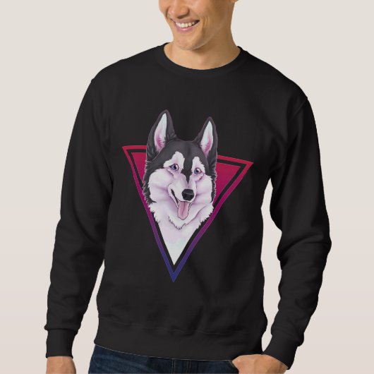 Sweatshirt Triangle Husky (Devant)