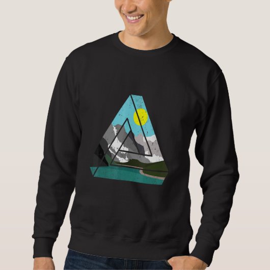 Sweatshirt Triangle Triangle Bikini Triangle Triangle Triangl (Devant)