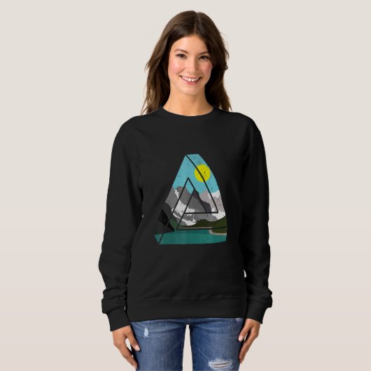 Sweatshirt Triangle Triangle Bikini Triangle Triangle Triangl (Devant entier)
