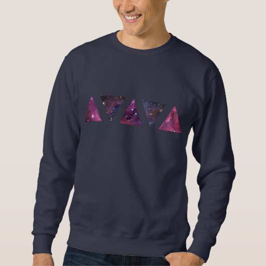 Sweatshirt Triangles de l'espace (sweatshirt) (Devant)