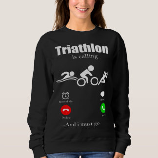 Sweatshirt Triathlon Competition Swim Bike Run