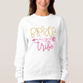 Sweatshirt Tribe de mariée (Devant)