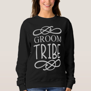 Sweatshirt Tribu du marié Cute Mariage Correspondant Nouveaux
