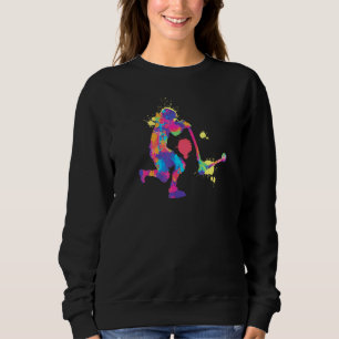 Sweatshirt Trick Scooter Illustration Silhouette colorée 1