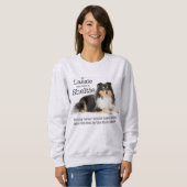 Sweatshirt tricolore de Sheltie de Timmy (Devant entier)