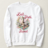 Sweatshirt Tricot Alpaca (Design devant)