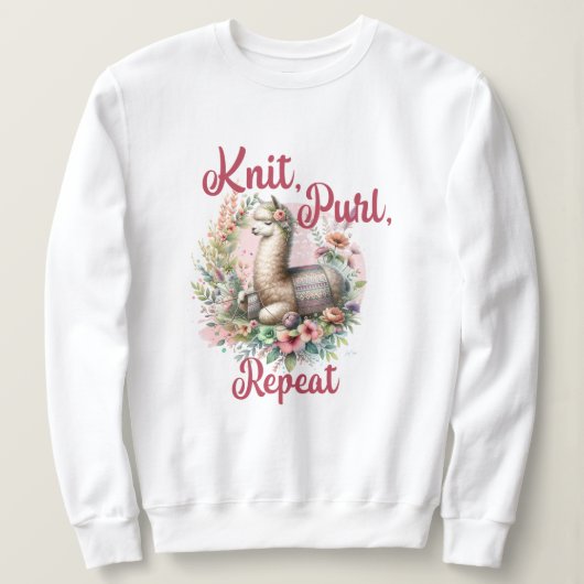 Sweatshirt Tricot Alpaca (Design devant)