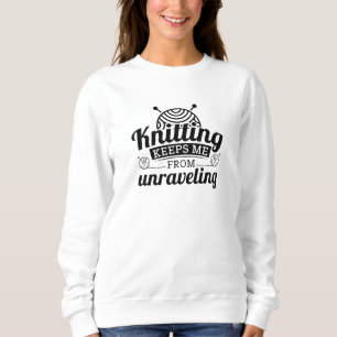 Sweatshirt Tricot M'Empêche De Me Démêler